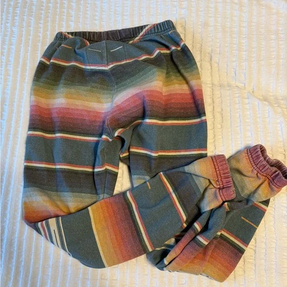 Aviator Nation Multicolor Stripe Lightning Joggers - Picture 2 of 6